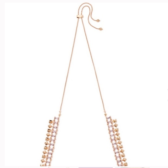 NWT Kendra Scott Oscar Rose Gold Choker Necklace - Picture 3 of 10